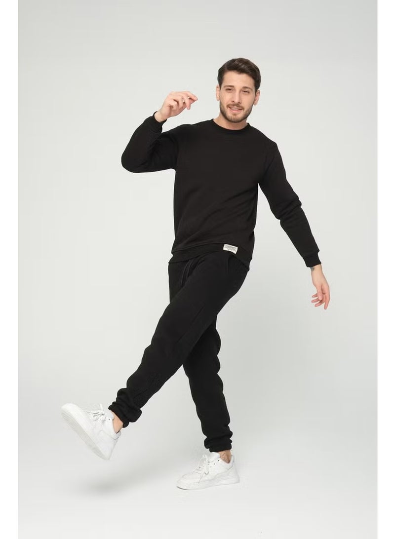 Four Man Konforset Sweatshirt and Jogger Sweatpants Double Set - Image 1